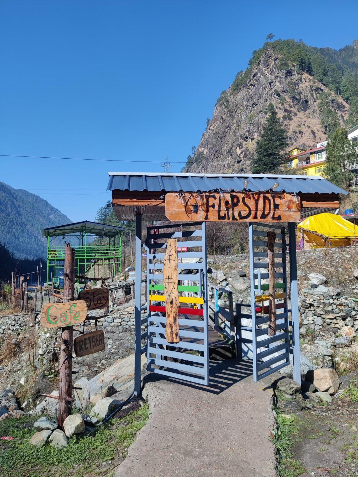 Flipsyde Retreat Hotel Kasol Buitenkant foto